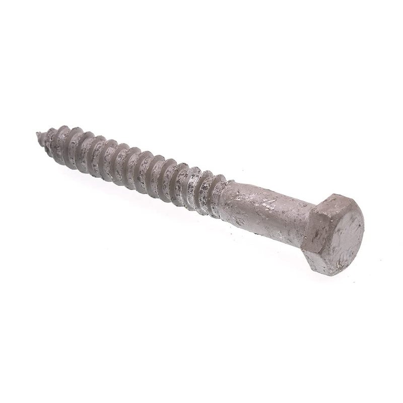 Prime-Line PrimeLine 9056978 Hex Lag Screws 12 x 4 in A307 GradeA Hot Dip Galvanized Steel 25 Pack - Image 2
