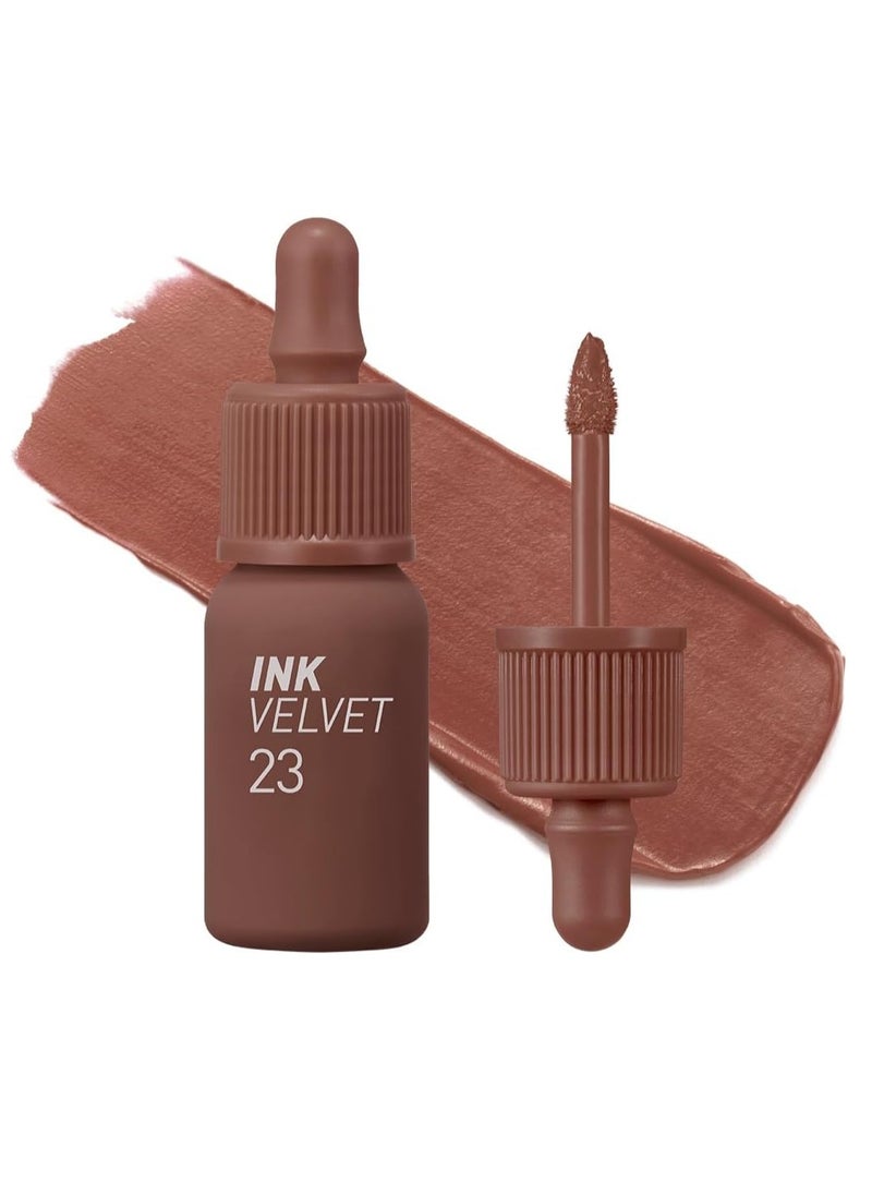 Peripera Peripera Ink the Velvet Lip Tint #023 NUTTY NUDE |4g  - Image 1