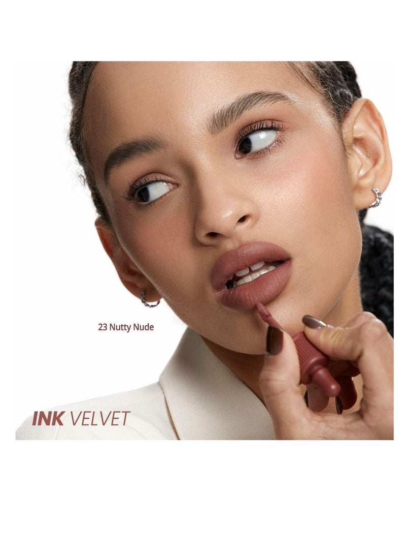 Peripera Peripera Ink the Velvet Lip Tint #023 NUTTY NUDE |4g  - Image 2