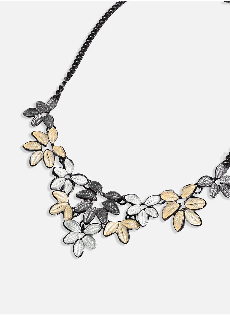SOHI Foliage Jewellery Set