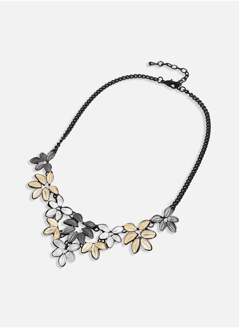 SOHI Foliage Jewellery Set