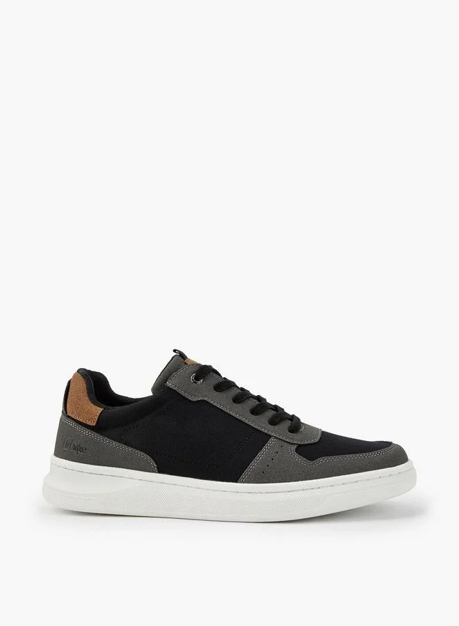 Lee Cooper BLACK Men's Lace-Up Sneakers for Men | Best Price UAE