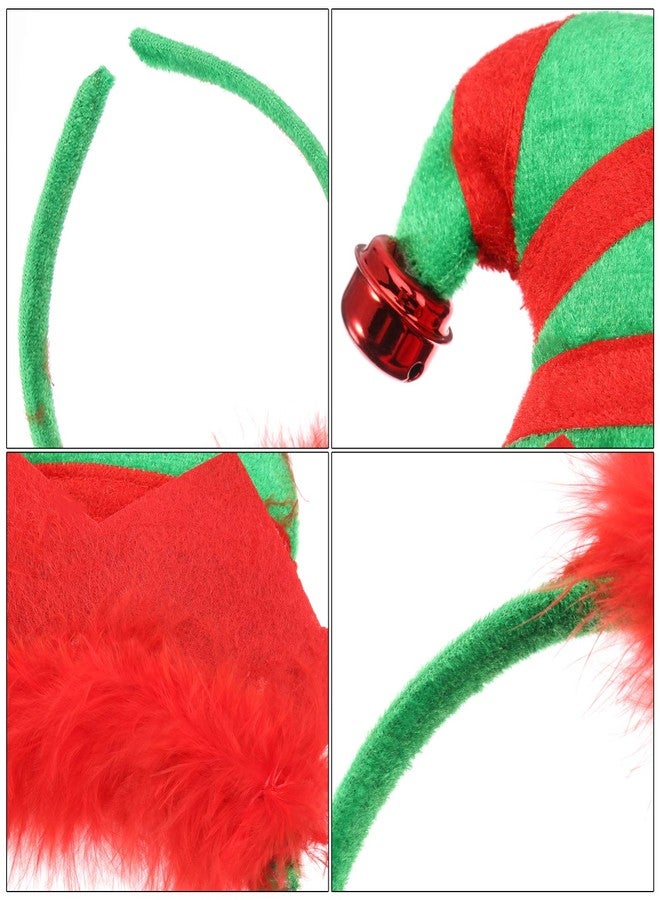 minkissy Christmas Headband Hat Headband Christmas Costume Headwear for Costume Carnival Party - Image 2