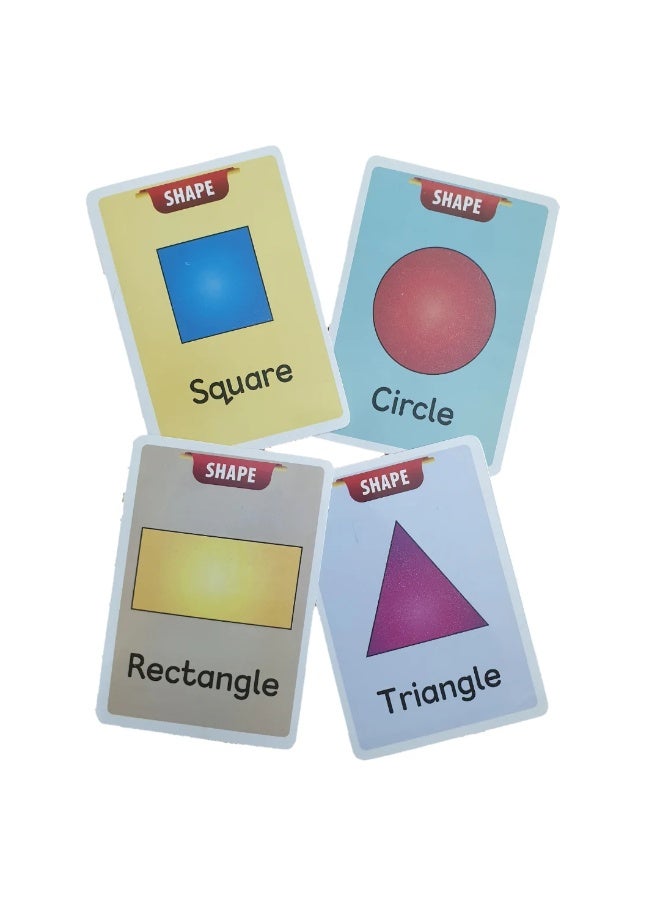 Clicko Jumbo Flash Cards: Math, Numbers & Shapes (Write & Wipe Set) - Image 4