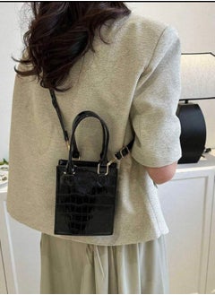 Tat 25-DaintyGlam CrossLeather Mini Bag  - Image 1