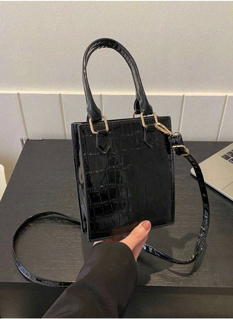 Tat 25-DaintyGlam CrossLeather Mini Bag  - Image 3