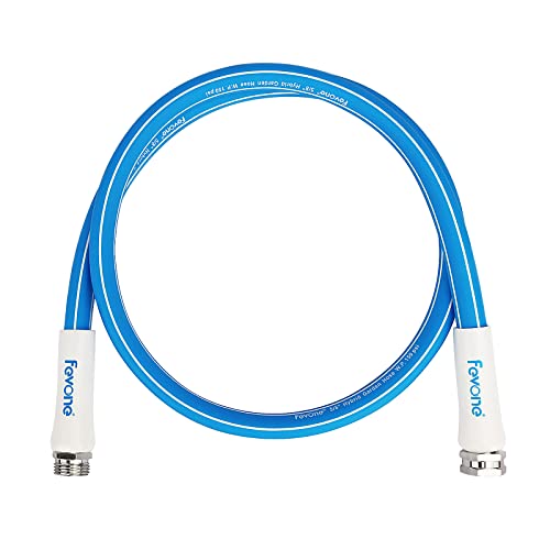 Fevone Garden Leader Hose 5 ft., Lightweight Hybrid Water Hose, Flexible and Durable, Leak-Free Connections - Image 1