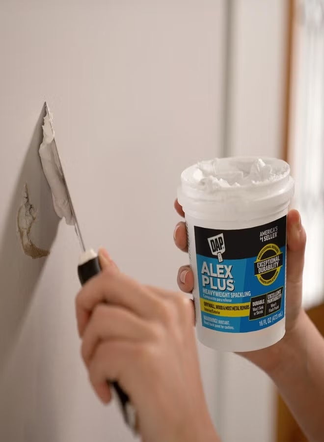 DAP INC 18745 Alex Plus PT Spackling, No Size, Plain 16 Fl Oz - Image 2