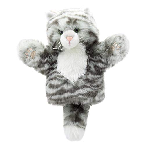 The Puppet Company CarPets Tabby Cat Hand Puppet, 10 inches - Image 1