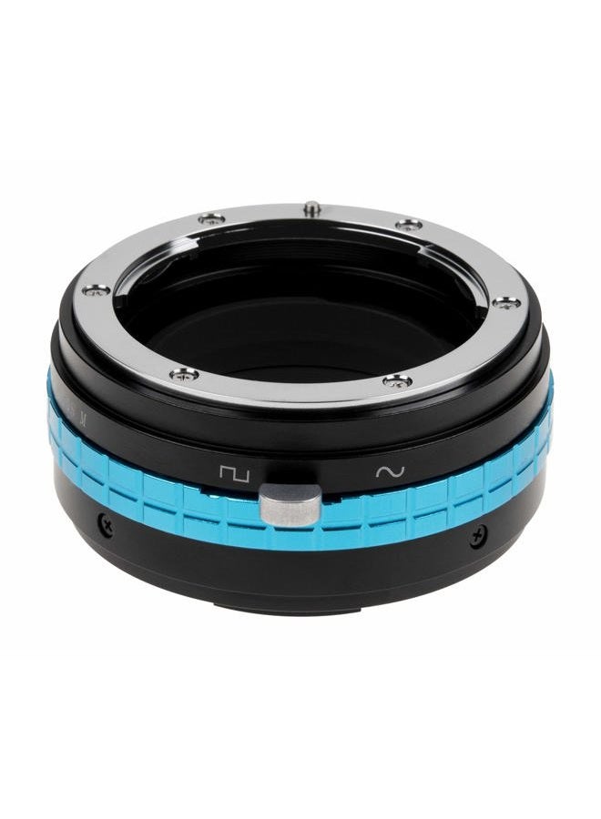 Fotodiox Pro Lens Mount Adapter with Aperture Dial - Nikon G (G and D Type) DSLR Lens to Canon EF-M Camera Body Adapter, fits EOS M Digital Mirrorless Camera - Image 4