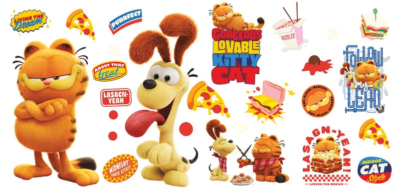 RoomMates The Garfield Movie Wall Decals by RoomMates, RMK5355SCS - Image 1