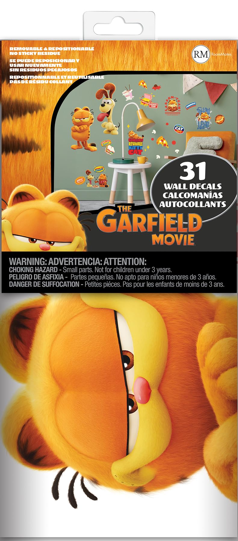 RoomMates The Garfield Movie Wall Decals by RoomMates, RMK5355SCS - Image 5