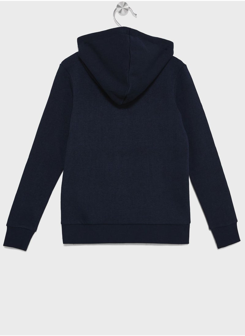 Jack & Jones Junior - Youth Logo Hoodie - Image 1