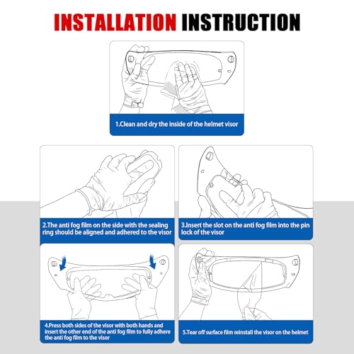 psler درع وجه خوذة PSLER Assault Rapid Stream الخارجية - ملحقات خوذة دراجة نارية بديلة لخوذة Assault Rapid Stream الخارجية FF320 FF353 FF328 FF800، أحمر داكن - Image 2