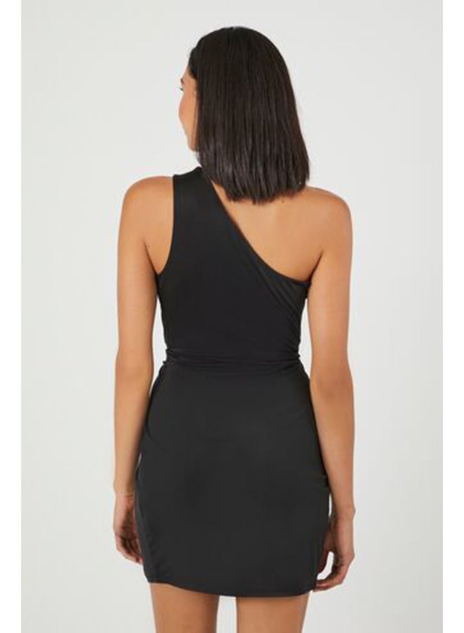FOREVER 21 One-Shoulder Mini Dress  - Image 3