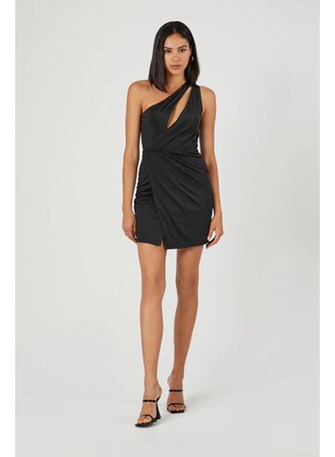 FOREVER 21 One-Shoulder Mini Dress  - Image 4