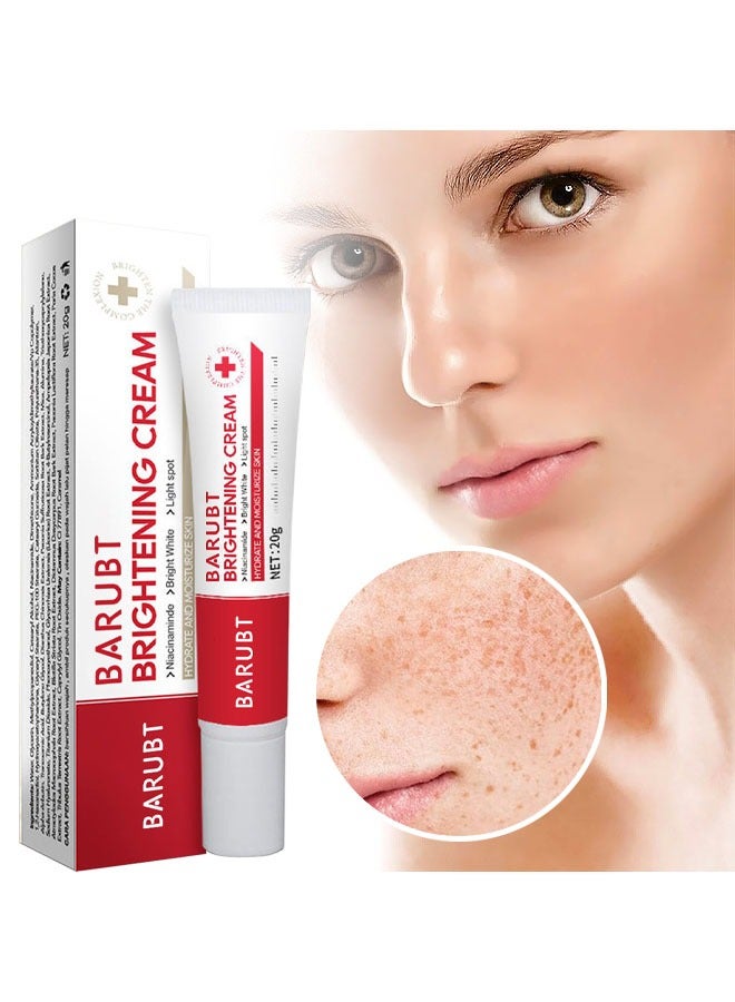 BARUBT Barubt Brightening Cream,Niacinaminde & Bright White & Light Spot 20g - Image 1