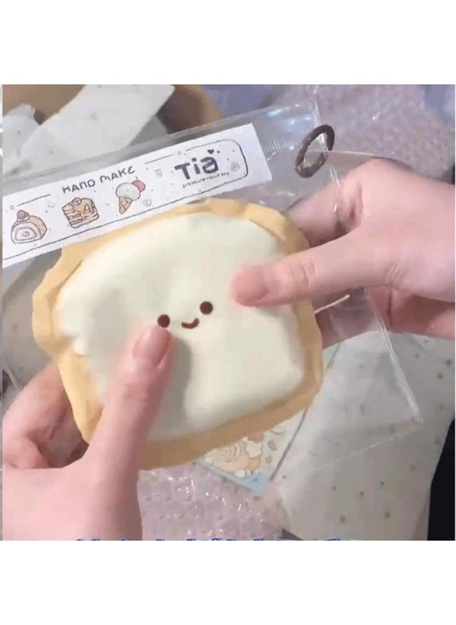 null - Liban Butter Puppy Toast Pinch Le Decompression Toy Mud Silicone Feel Water Sense Cat Claw Decompression Pinch Slow-Color:Buyer Show Collection - Image 1