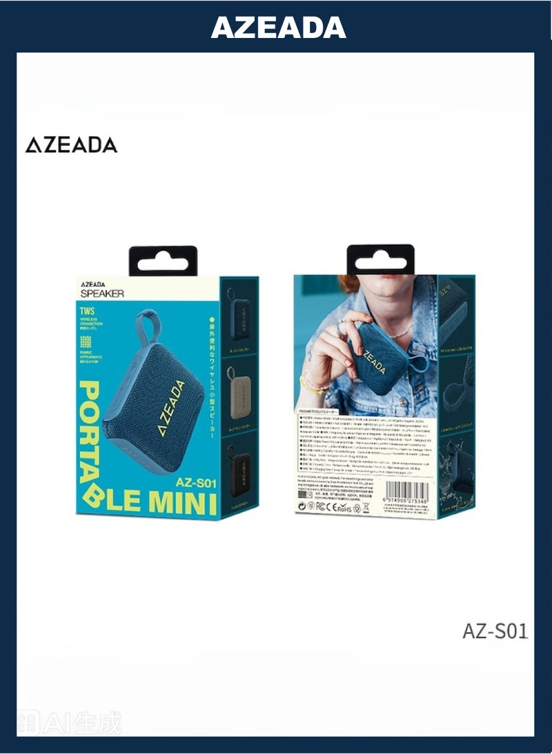 AZEADA Outdoor Portable Wireless Mini Speaker 5W - Image 3