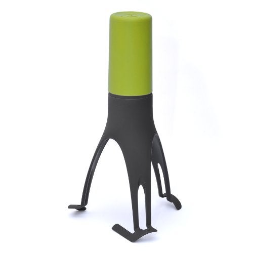 Uutensil Stirr - the Unique Automatic Pan Stirrer - Longer Nylon Legs, Olive Green - Image 1