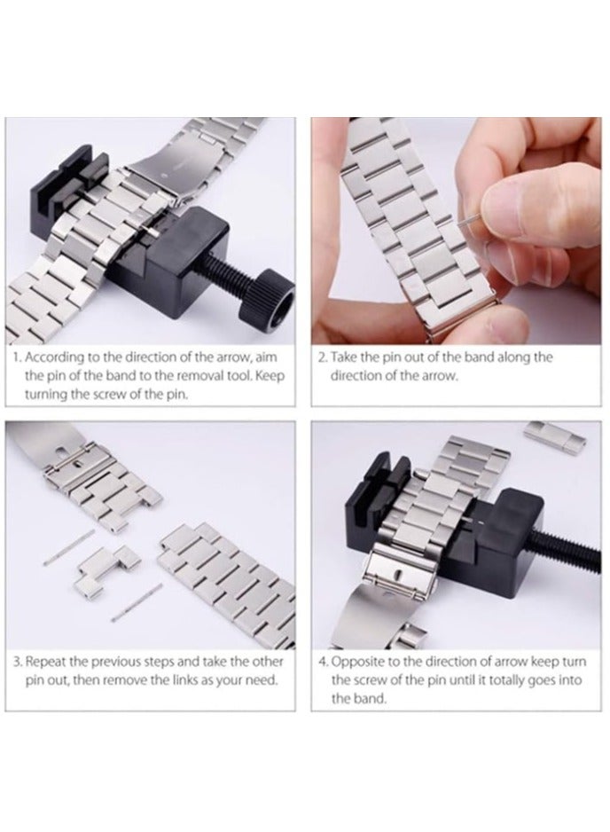 Bracelets for Redmi Watch 5 Active/Watch 5 Lite Strap, Stainless Steel Strap for Redmi Watch 5 Active/Watch 5 Lite Replacement Wristbands Business Strap for Redmi Watch 5 Active/Watch 5 Lite silver - Image 2