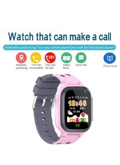 Generic NEW Kids Smart Watch with SIM Card Support – Voice Call, GPS Positioning, Waterproof Touch Screen, One-on Speed Dial u0026 Security Features (Pink)  - Image 3
