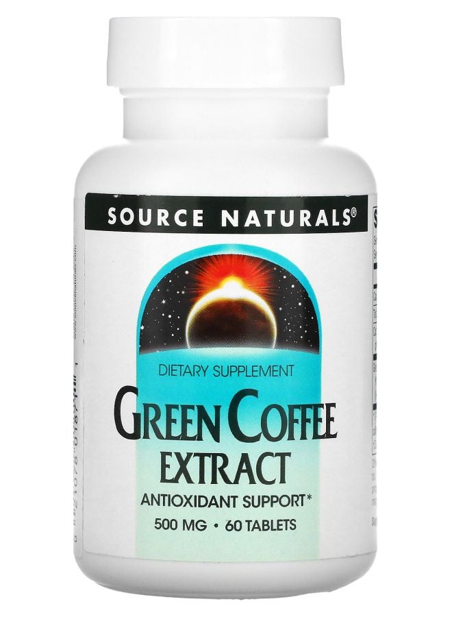 Green Coffee Extract 500 mg 60 Tablets