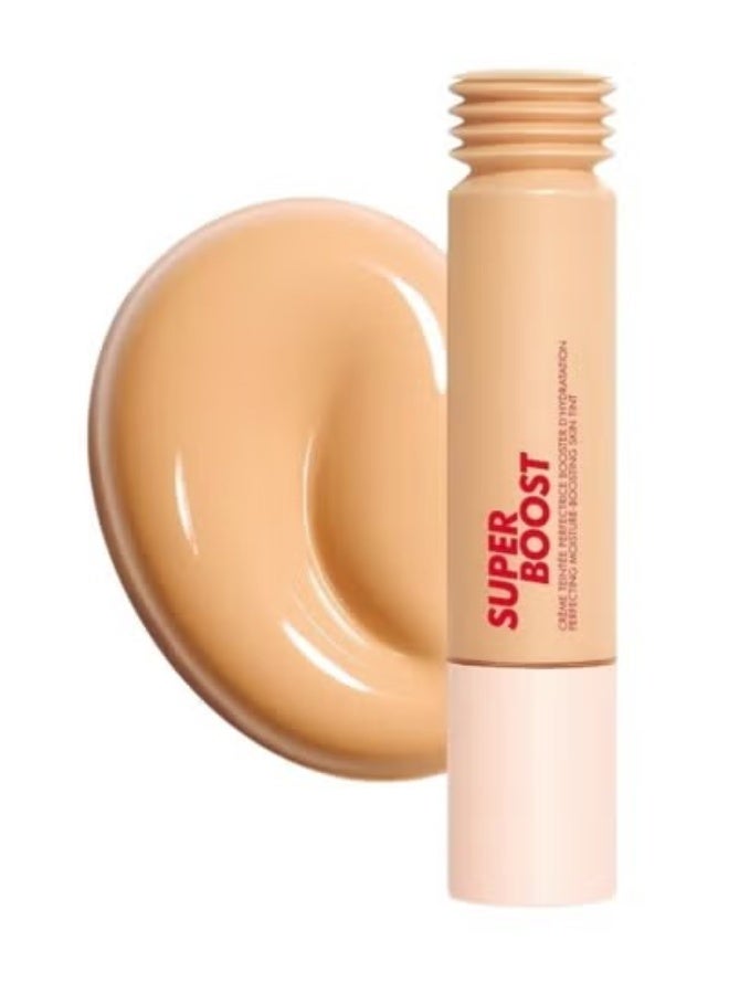 MAKE UP FOR EVER Super Boost Lightweight Moisturizing Skin Tint 30ml – Shade 03 (Fair Skin with Yellow Undertones) – Infused with Hyaluronic & Polyglutamic Acids - Image 1