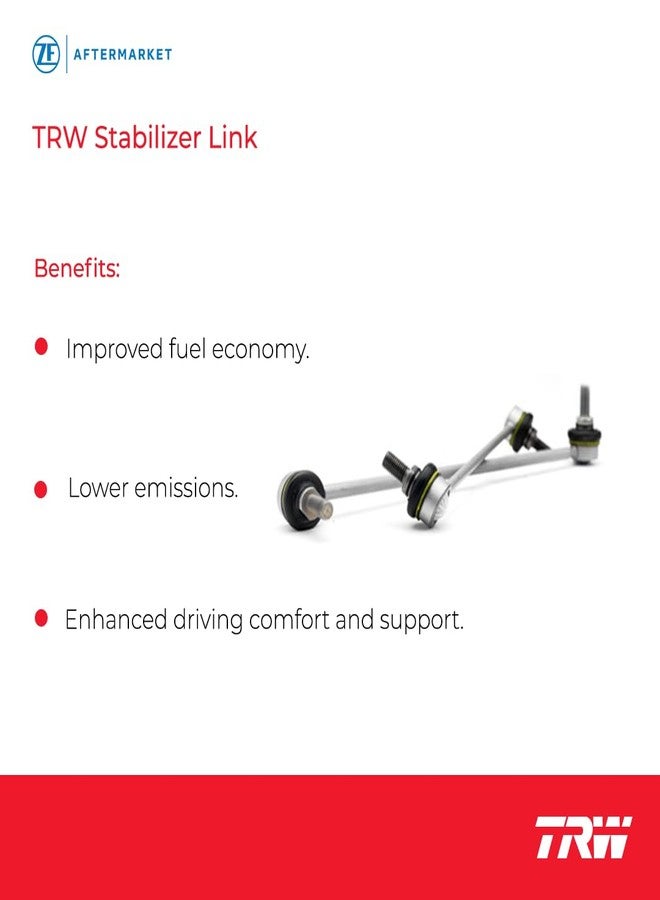 TRW JTS1157 Suspension Stabilizer Bar Link Kit for Ford Explorer: 2006-2010 and other applications Rear - Image 2