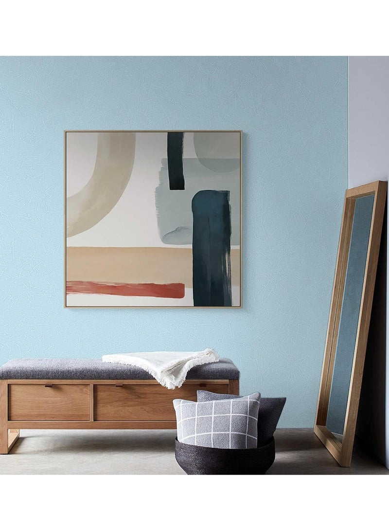 Anna Waterproof Moisture-Proof Self-Adhesive Linen Fabric Wallpaper for Home and Hotel Bathrooms - Image 4