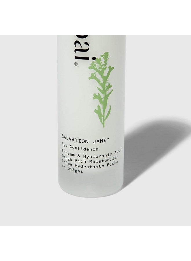 باي سكين كير أورجانيك سالفيشن جين إيتشيوم + حمض الهيالورونيك أوميجا مرطب غني نباتي طبيعي للعناية بالبشرة الحساسة (1.7 أونصة سائلة 50 مل) - Image 5