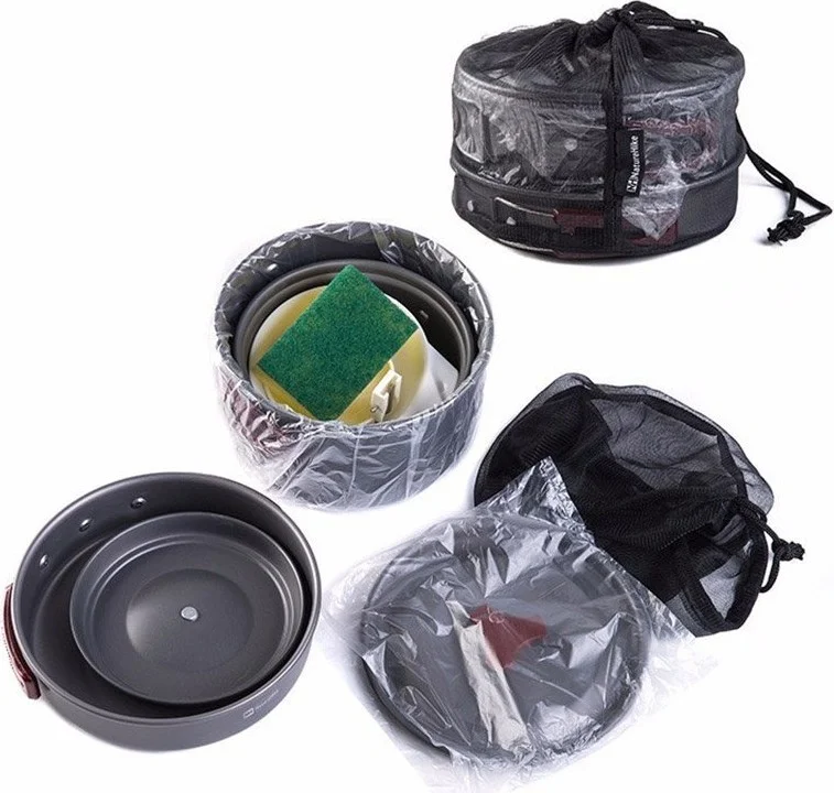 ناتشرهايك Camping Cookware Set NH15T203G