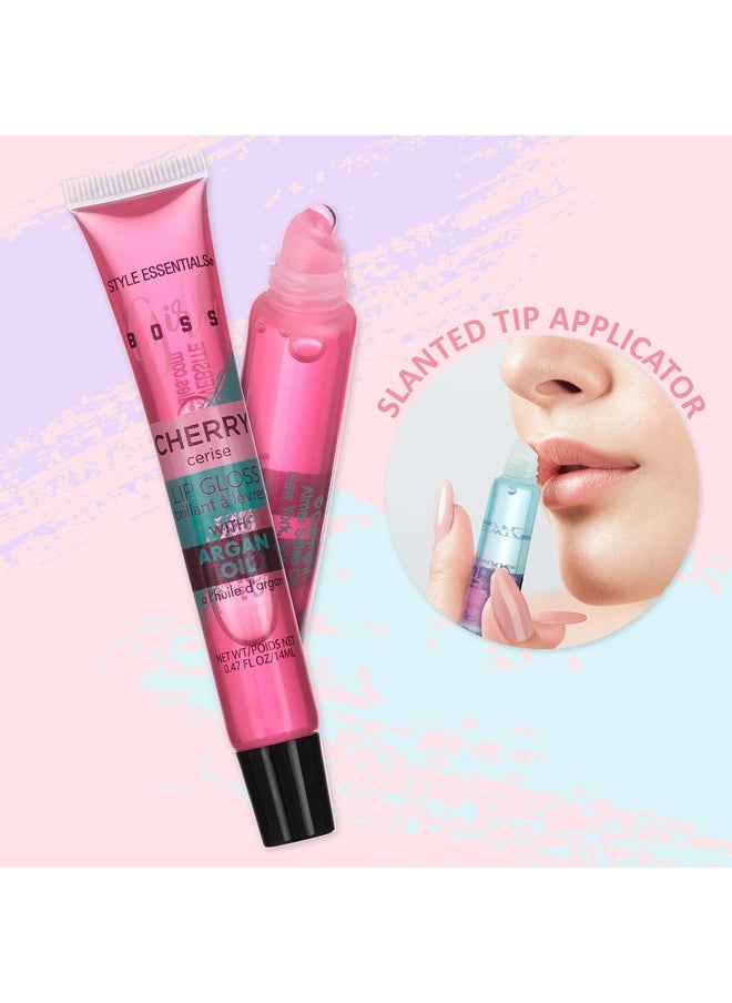 Expressions 12Pc Lip Gloss Lip Oil Collection Lip Gloss Tubes With Essential Oils Moisturizing Hydrating Lip Glosses Lip Glow Oil Hydrating Lip Balm  - Image 4