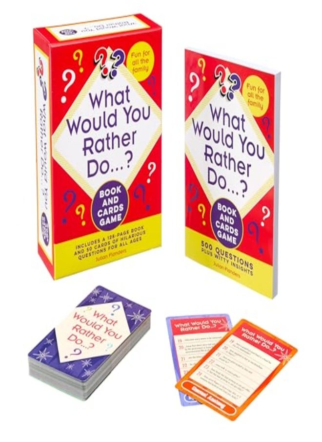 What Would You Rather Do..? Book and Cards Game 