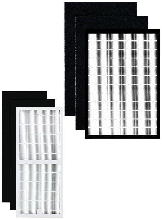 HOMFILBIT IAP-10-280 Replacement Filter for Idylis IAP-10-280 Air Purifier, Include 1C + 1D HEPA and 2C + 2D High Efficiency Carbon Filter - Image 1