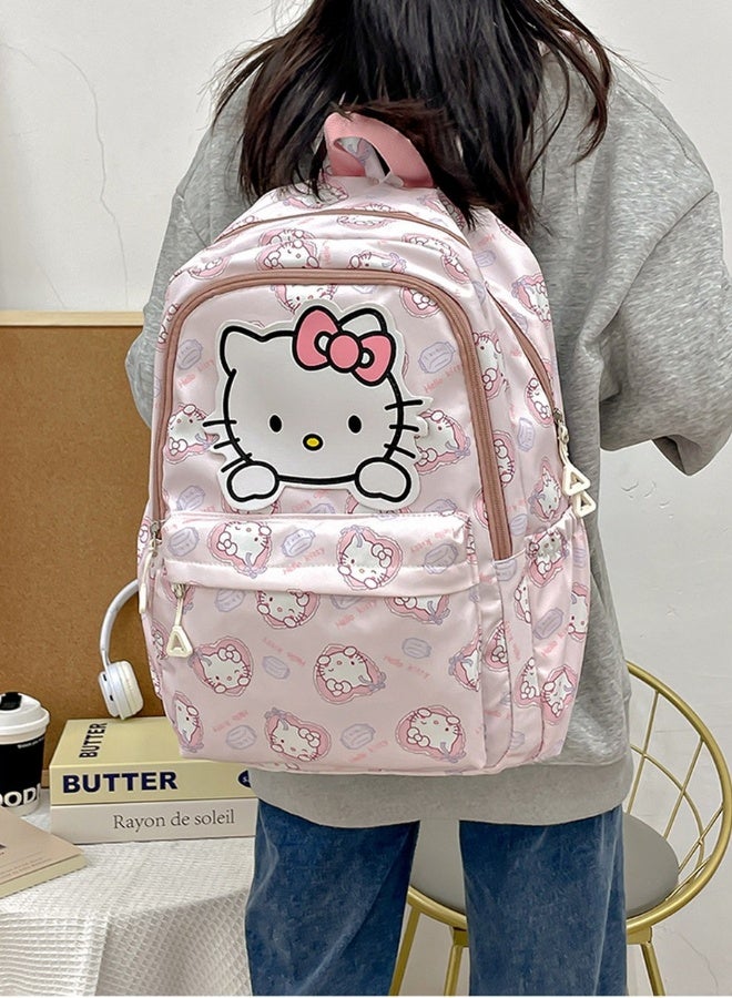 HelloKitty Backpack for School Kids Backpack Laptop Backpack School Bag Cute Anime Backpack for Girls Boys - Image 3