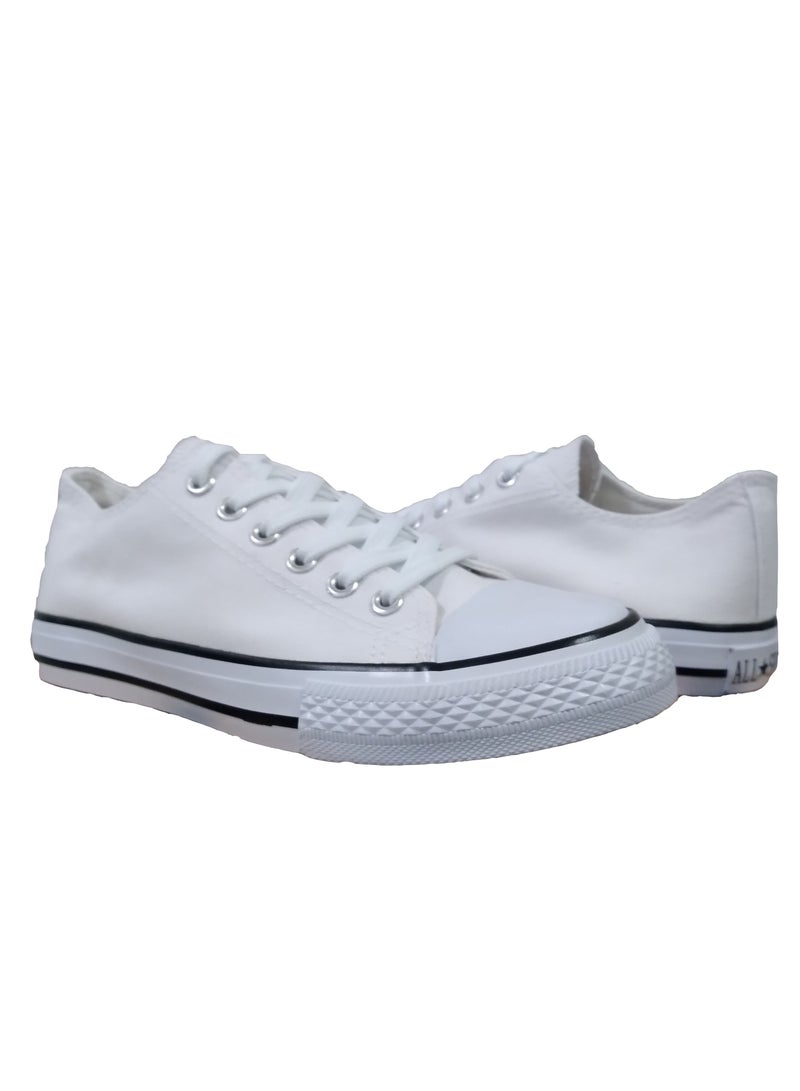 Lace-Up Low Top Sneaker