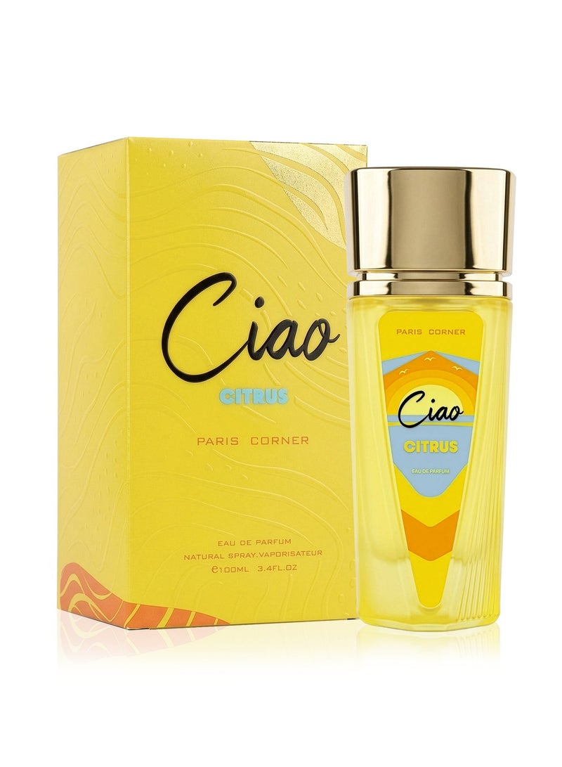 Paris Corner Ciao Citrus 100ml EDP - Image 2