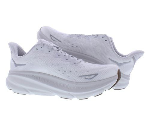 HOKA Clifton 9 - Nimbus Cloud White - Image 4
