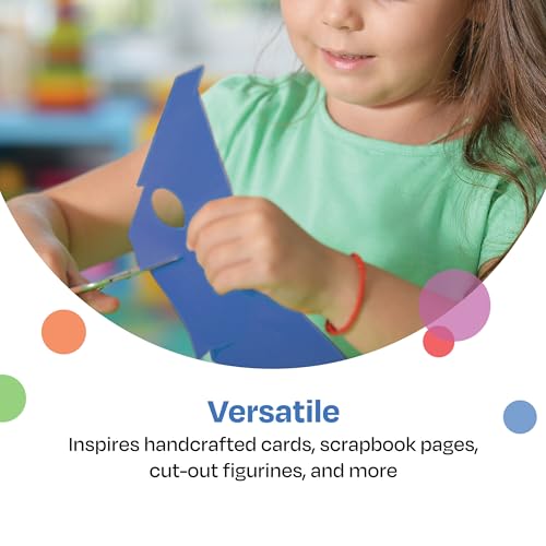 Childcraft Construction Paper, 9 x 12 Inches, Blue, 500 Sheets - Image 5
