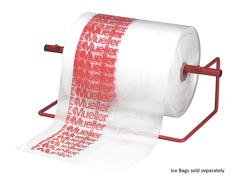 MUELLER Sports Medicine Disposable Bags Dispenser, Aids with Cold Therapy Recovery, Holds Ice Bags for Easy Use, Red - Image 2