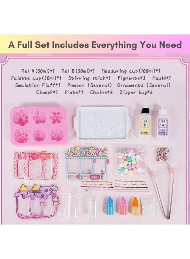 Sweet Life Squishy Toys DIY Kit for Kids - Fidget Toys - Gift for Girls Boys - Image 5