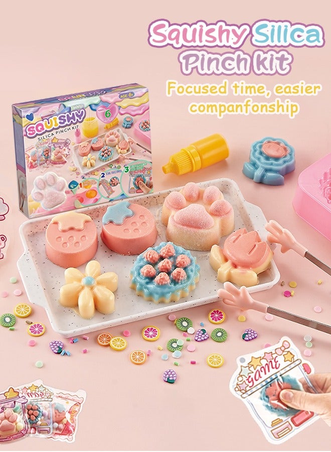 Sweet Life Squishy Toys DIY Kit for Kids - Fidget Toys - Gift for Girls Boys - Image 1