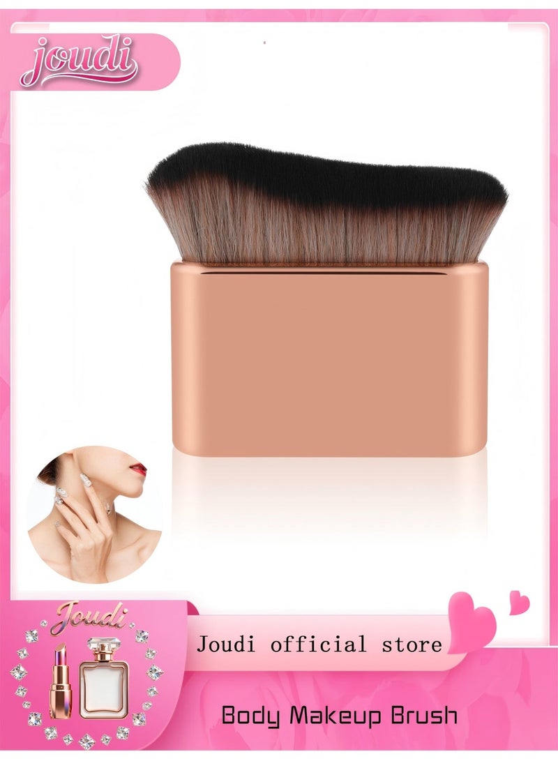 Joudi Tanning Brush, Body Makeup Brush Self Tanner Brush for Body Kabuki Foundation Brush ody Makeup Blend & Blur Tan Brush Applicator for Body & Leg Makeup Tanning Brush for Tanners Mousse - Image 1