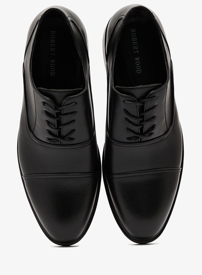 روبرت وود أحذية أكسفورد كلاسيكية رسمية برباط - Image 4