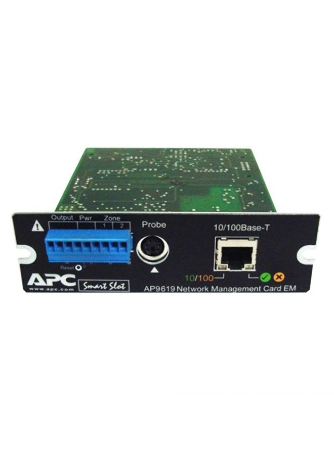 APC UPS 10/100 Network Management Card EM AP9619 (Renewed) - Image 1