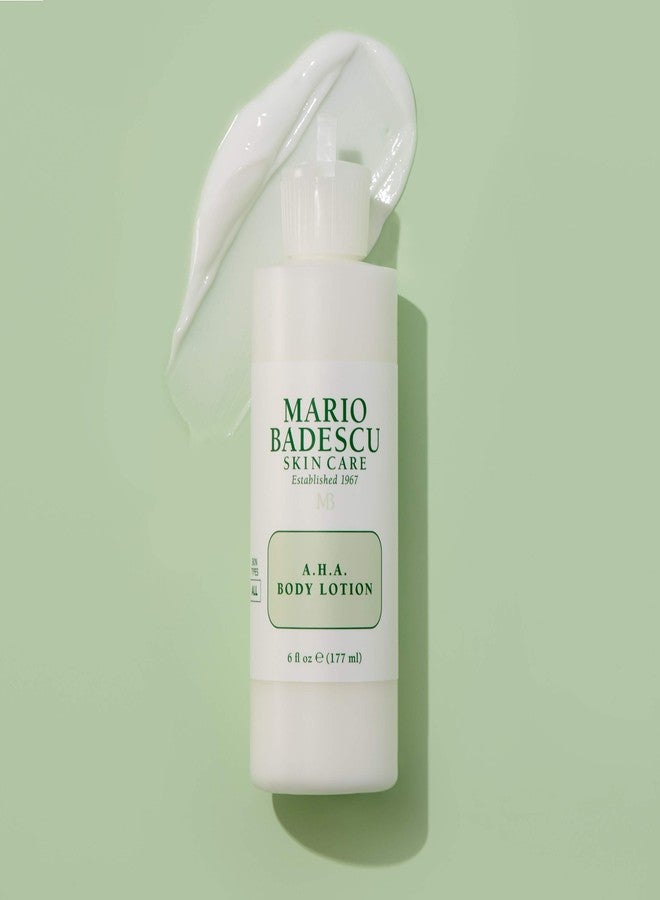 Mario Badescu AHA Body Lotion With Glycolic Acid - Moisturizing & Gentle Exfoliating Body Lotion for Softer, Youthful-looking Skin - Lightweight, Non-greasy Formula, 6 Fl Oz - Image 2