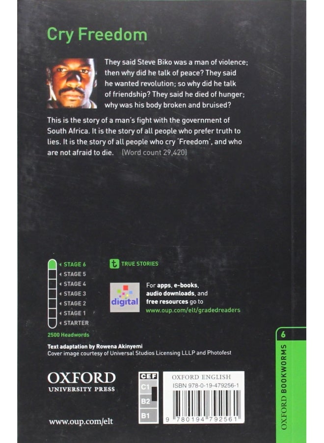 Oxford Bookworms Library: Cry Freedom: Level 6: 2,500 Word Vocabulary  - Image 2