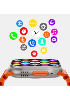 Generic M8 PRO Ultra New Ultra 8 Pro Smartwatch Series 8 | S8 49mm 1.91" | Compass | NFC | IP68 Waterproof | Smart Sensor | Smart Watch with Ocean Strap  - Image 5