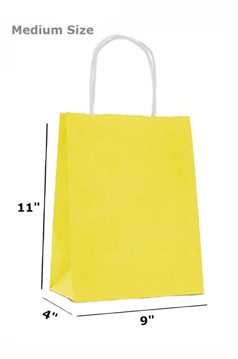 RanGit Bhumi Gift Paper Bags - 10pcs Color Paper Return Gift Bags 9x11x4 in Medium- Party favor gifting covers for kids birthday, wedding, engagement and other festivals(10 pcs, Multicolor) - Image 2
